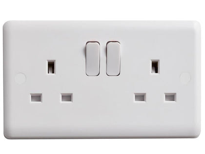 Deta Vimark Switched Socket 2-Gang 13A – – Now available at MTN Shop UK.