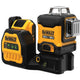 DCE089D1G18 3 x 360° Green Multi-Line Laser 12/18V 1 x 2.0Ah Li-ion
