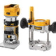 DeWalt DCW604NT XR 1/4in Twin Base Router 18V Bare Unit