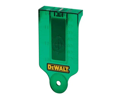 Green Laser Target Card
