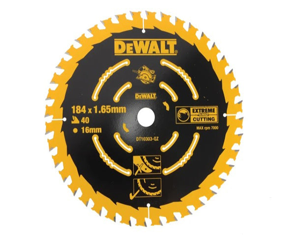 Extreme Framing Circular Saw Blade 184 X 16mm X 40t Mtn Shop Uk