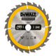 Portable Construction Circular Saw Blade 165 x 20mm x 24T