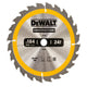 Portable Construction Circular Saw Blade 184 x 16mm x 24T