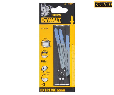 DT2154 EXTREME Metal Cutting Jigsaw Blades Pack of 3 – second image