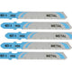 HSS Metal Cutting Jigsaw Blades Pack of 5 T118G