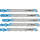 HSS Metal Cutting Jigsaw Blades Pack of 5 T127D