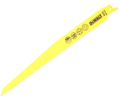 Bi-Metal Reciprocating Blade for Wood with Nails