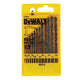 DT5911 HSS-R Jobber Drill Bit Set, 10 Piece