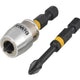 Impact Torsion Bits TX25 x  50mm (x2) and Magnetic Screwlock Sleeve