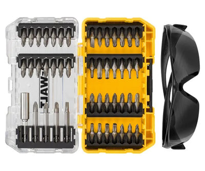 Screwdriving Set, 47 Piece + Safety Glasses