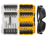Screwdriving Set, 47 Piece + Safety Glasses