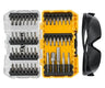 Screwdriving Set, 47 Piece + Safety Glasses