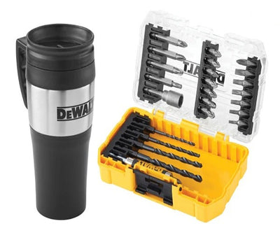 Drill Drive Set, 25 Piece + Mug
