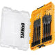 DT70751 Extreme Flat Bit Set, 9 Piece
