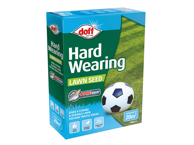 DOFF Hard Wearing Lawn Seed 500g – – Now available at MTN Shop UK. - imagen 2