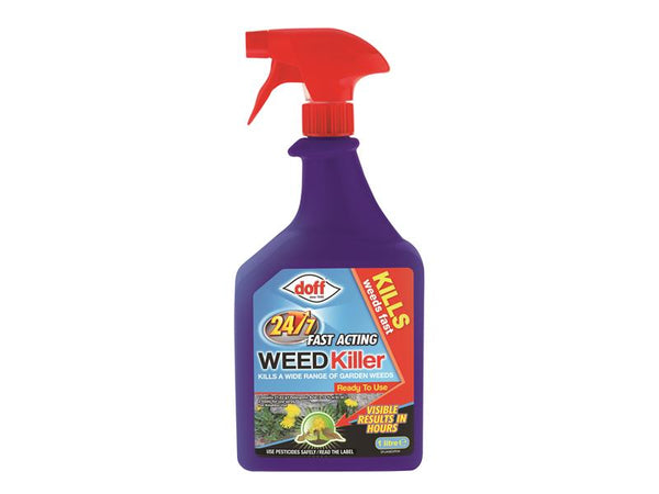DOFF 24/7 Superfast Weedkiller RTU 1 litre – – Now available at MTN Shop UK.