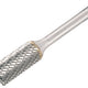 Dormer Solid Carbide Bright Rotary Burr - Cylinder with Endcut 8 x 6mm