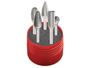 Dormer Solid Carbide Rotary Burr Cylindrical Set 5 Piece – – Now available at MTN Shop UK. - imagen 2