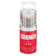 Dormer A094 No.413 HSS TiN Coated Drill Set of 13 1.5- 6.50mm x 0.5mm