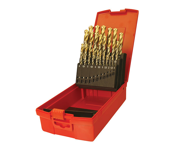 Dormer A095 Set 204 HSS TiN Coated Jobber Drill Set of 25 1.0-13.0 x 0.5mm – – Now available at MTN Shop UK. - imagen 2