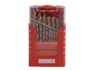 Dormer A095 Compact Set HSS TiN Drill Set of 19 1.0-10 x 0.5mm – – Now available at MTN Shop UK. - imagen 2