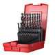 Dormer A190 No.201 Metric HSS Drill Set of 19 1.0-10.0 x 0.5mm