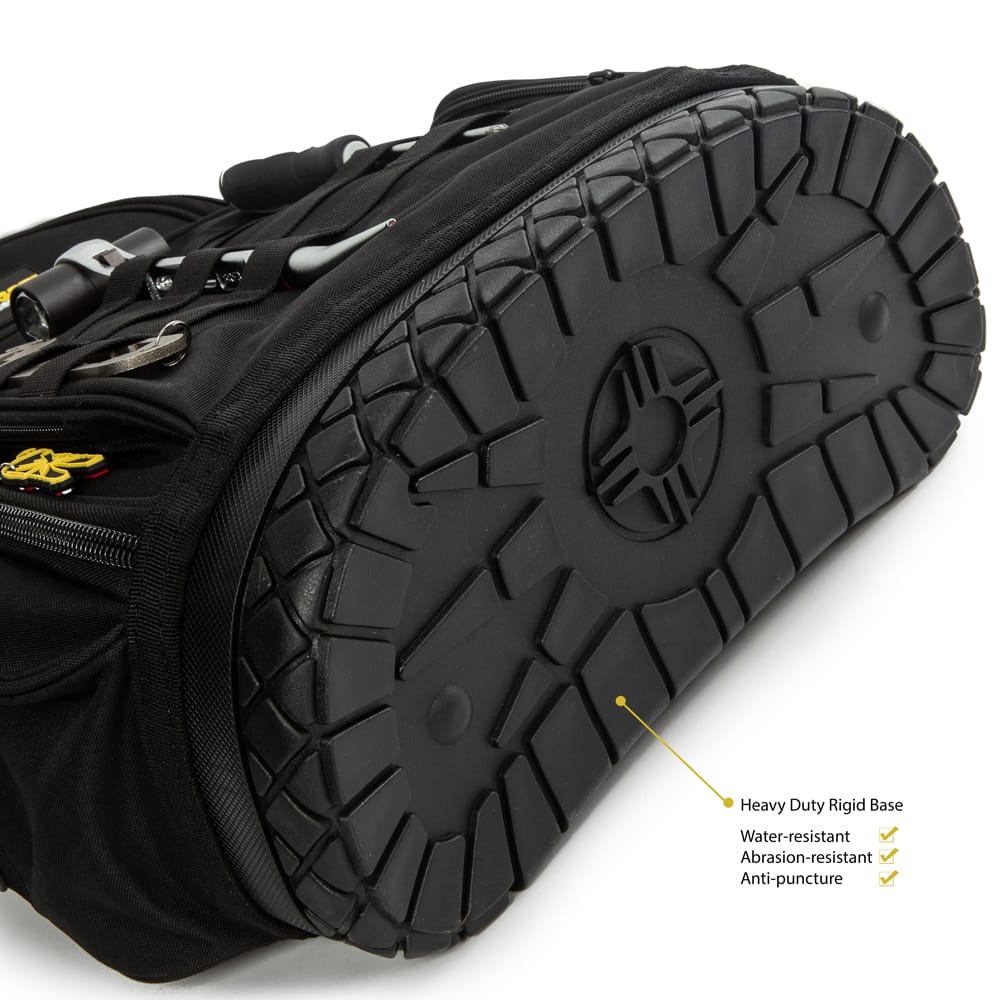 Dirty Rigger Technicians Backpack – The Dirty Rigger Gear Bag has 12 liters of space for tools, tablets, and more. This padded tool bag with shoulder strap is ideal for riggers, construction use, and more. – Now available at MTN Shop UK. - imagen 5