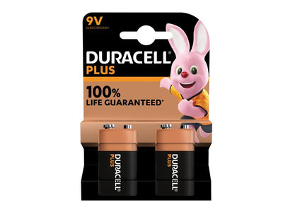 Duracell 9V Plus Power +100% Batteries (Pack 2) – second image