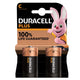 Duracell C Cell Plus Power +100% Batteries (Pack 2)