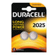 Duracell CR2025 Coin Lithium Battery (Pack 2)