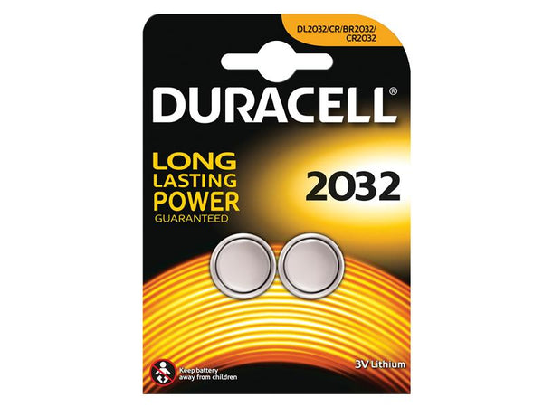 Duracell CR2032 Coin Lithium Battery (Pack 2) – – Now available at MTN Shop UK.