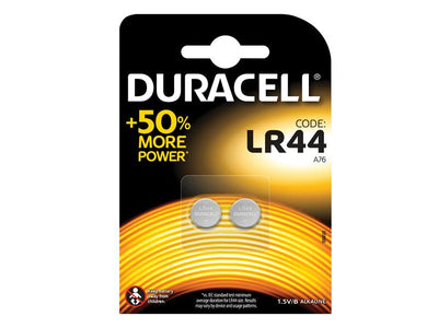 Duracell LR44 A76 Button Battery (Pack 2) – second image