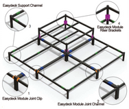 Doughty Easydeck Modular Stage Design - Portable Staging for Small Venues - imagen 4