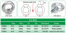 Doughty M10 Eye Bolts (Steel)- 3 Options- MTN Shop EU