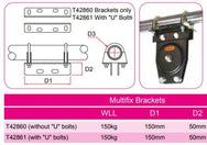 Doughty Multifix Brackets (With/without U bolt) is offered by MTN Shop EU - imagen 3