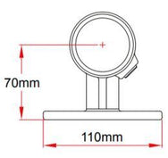 Key Clamp: Doughty Handrail Bracket. Supplied by MTN Shop EU - imagen 2