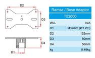 Doughty Ramsa/Bose Speaker Adapter-Fits 32mm Dia. Tube-MTN Shop EU - imagen 2