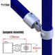 Key Clamp: Doughty Swivel Tee/Socket