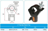 Doughty Stand Adapter fits 48-51mmDia Tube. Supplied by MTN Shop EU - imagen 2