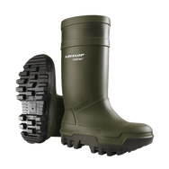 dunlop purofort thermo+ full safety boots (Green)