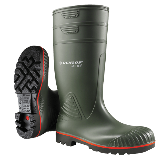 Dunlop Acifort Safety Boots (Heavy Duty Farm Work)