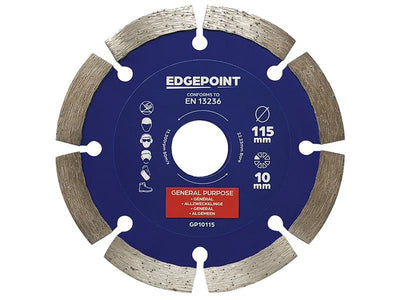 EdgePoint GP10115 General-Purpose Diamond Blade 115mm – – Now available at MTN Shop UK.