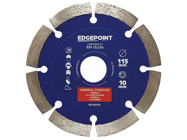 EdgePoint GP10115 General-Purpose Diamond Blade 115mm – – Now available at MTN Shop UK.