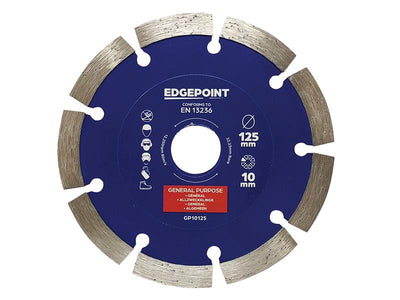 EdgePoint GP10125 General-Purpose Diamond Blade 125mm – – Now available at MTN Shop UK.