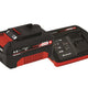 Einhell  Power X-Change Battery & Charger Starter Kit 18V 1 x 4.0Ah Li-ion