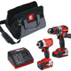 Einhell  Power X-Change Brushless Twin Pack 18V 1 x 2.0Ah & 1 x 4.0Ah Li-ion