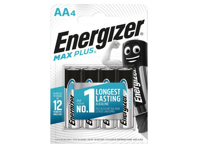 Energizer® MAX PLUS™ AA Alkaline Batteries (Pack 4) – – Now available at MTN Shop UK.