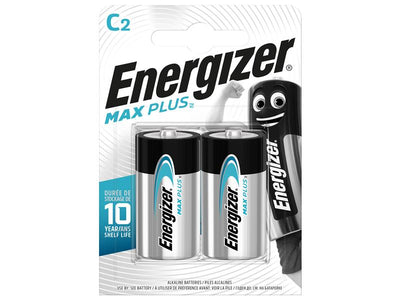 Energizer® MAX PLUS™ C Alkaline Batteries (Pack 2) – – Now available at MTN Shop UK.