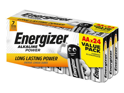 Energizer® AA Cell Alkaline Power Batteries (Pack 24) – – Now available at MTN Shop UK.