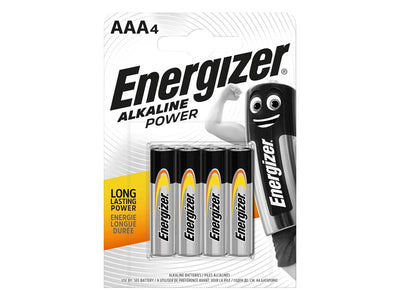 Energizer® AAA Cell Alkaline Power Batteries (Pack 4) – – Now available at MTN Shop UK.